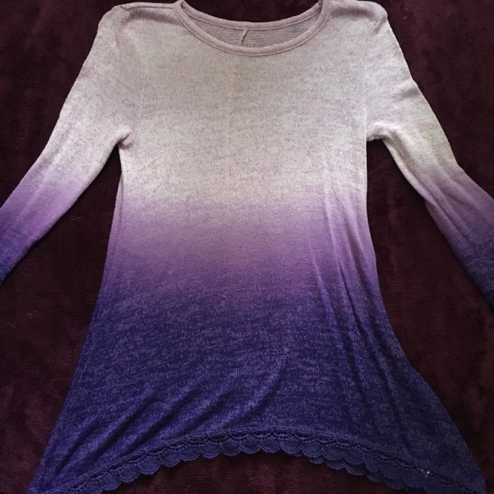 Girl's Gradient Top